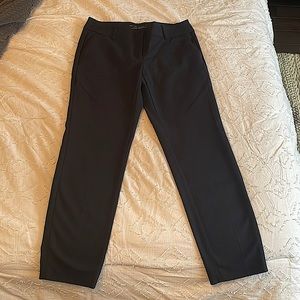 Ankle Length, Slim leg suit pants